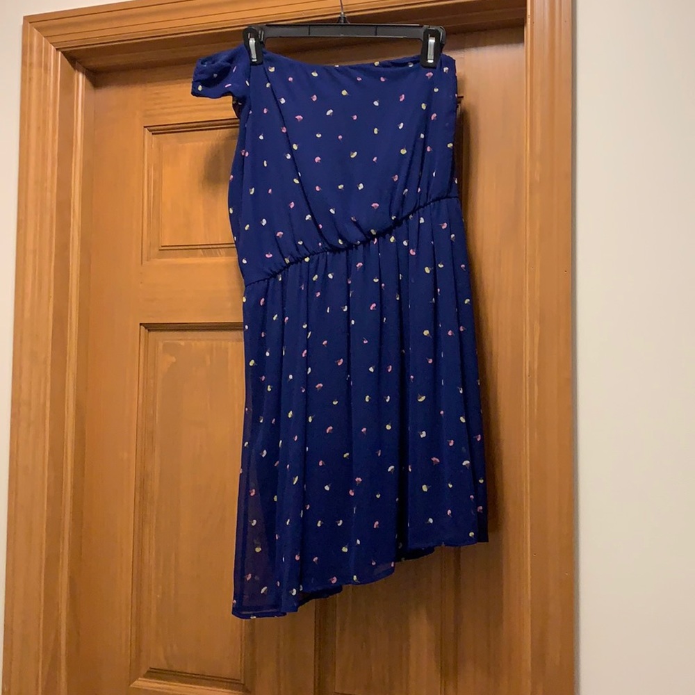 Lush one shoulder dress